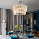 AURORA 2 TIER CHANDELIER