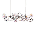 BUBBLES FLOW HANGING LAMP LONG