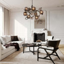 BUBBLES TWILIGHT CHANDELIER ROUND