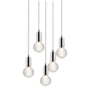 CRYSTAL BULB CHANDELIER 5