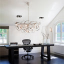 DELPHINIUM CHANDELIER OVAL