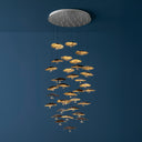GOLD MOON CHANDELIER