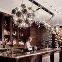 LA VIE EN ROSE BOUQUET CHANDELIER
