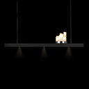 SOIREE HANGING LAMP LONG