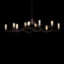 TAKARA CANDLES CHANDELIER OVAL